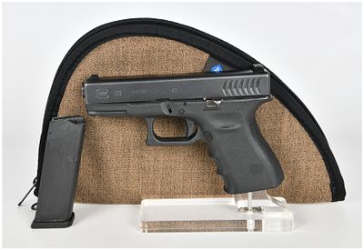 Glock Model 23 Semi-Automatic Pistol, Puerto Rico Police Service Engraving, Late 1990s-2010s. A 