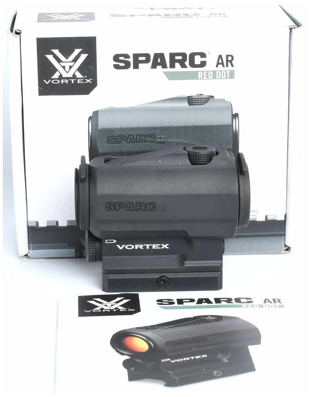 Lot 1061: Vortex SPARC AR Red Dot Sight 2 MOA Optic Contemporary