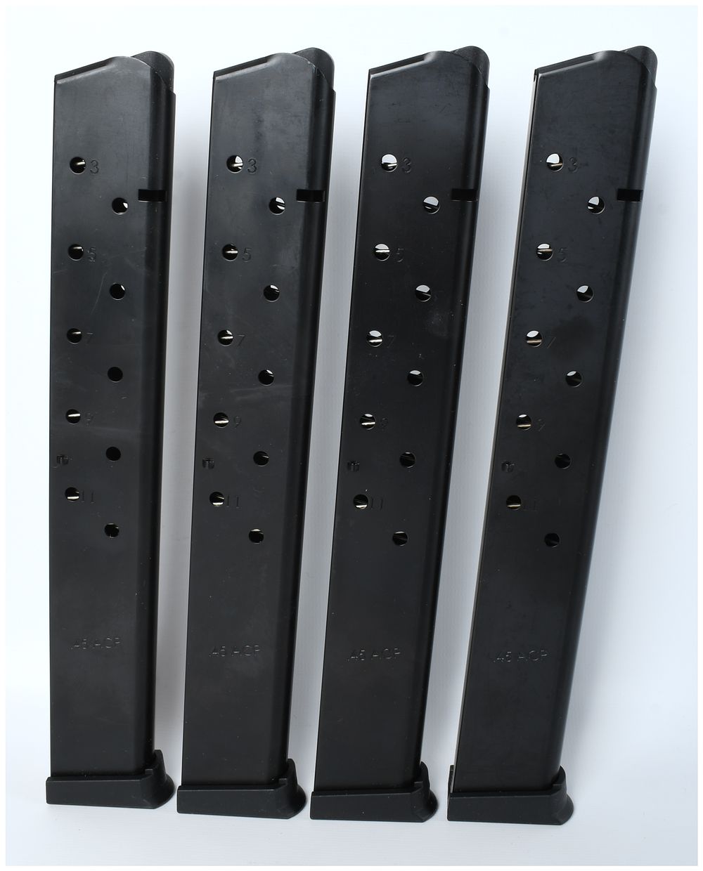 Lot 1091: ProMag Extended Capacity Magazines for 1911 .45 ACP, Lot of Four, Contemporary Production