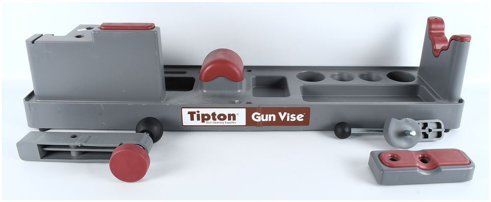 Lot 1100: Tipton Gun Cleaning Supplies Standard Universal Gun Vise, Early 21st Century