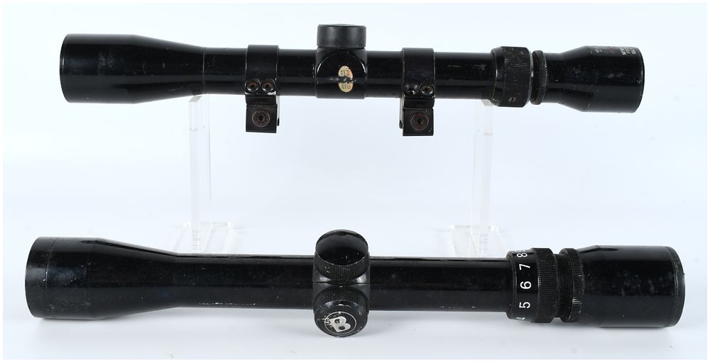 Lot 1106: Tasco and Bushnell 3-9x Variable Power Rifle Scopes, Lot of 2, circa 1970s-1980s