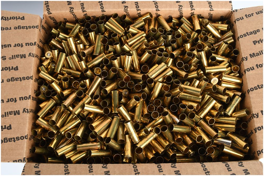Lot 1111: A Collection of 22 Lbs of Empty .38 SPL Brass