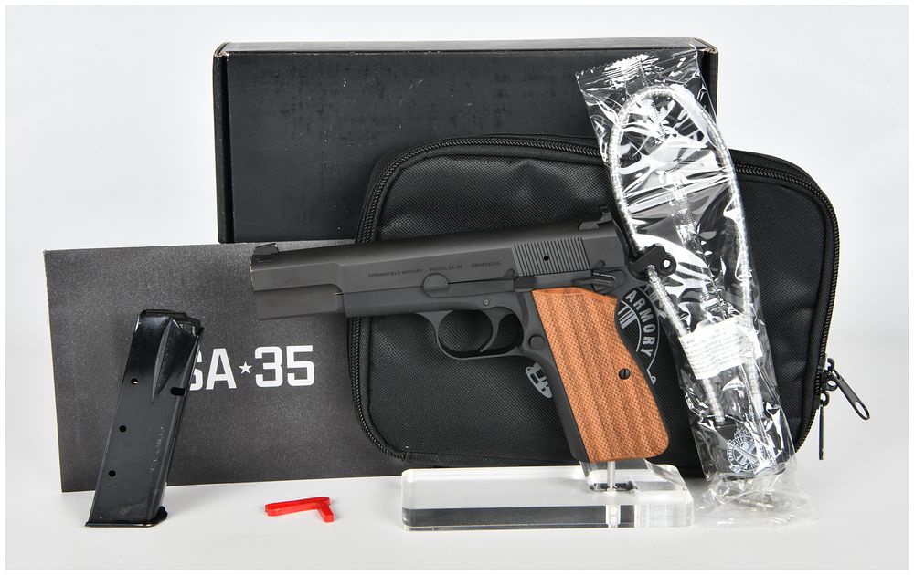 Lot 1113: Springfield Armory Model SA-35 9mm Semi-Automatic Pistol, Sequential Production Catalog Entry, c. 2021-Present