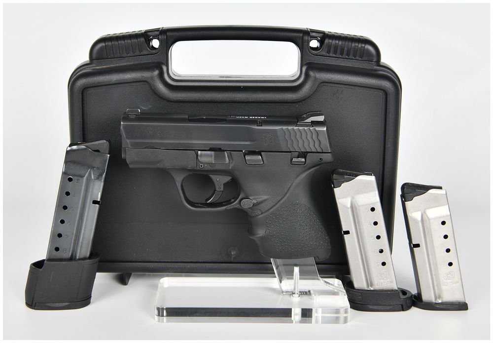 Lot 1149: Smith & Wesson M&P 40 Shield Semi-Automatic Pistol with Three Magazines and Case, Circa 2012-Present