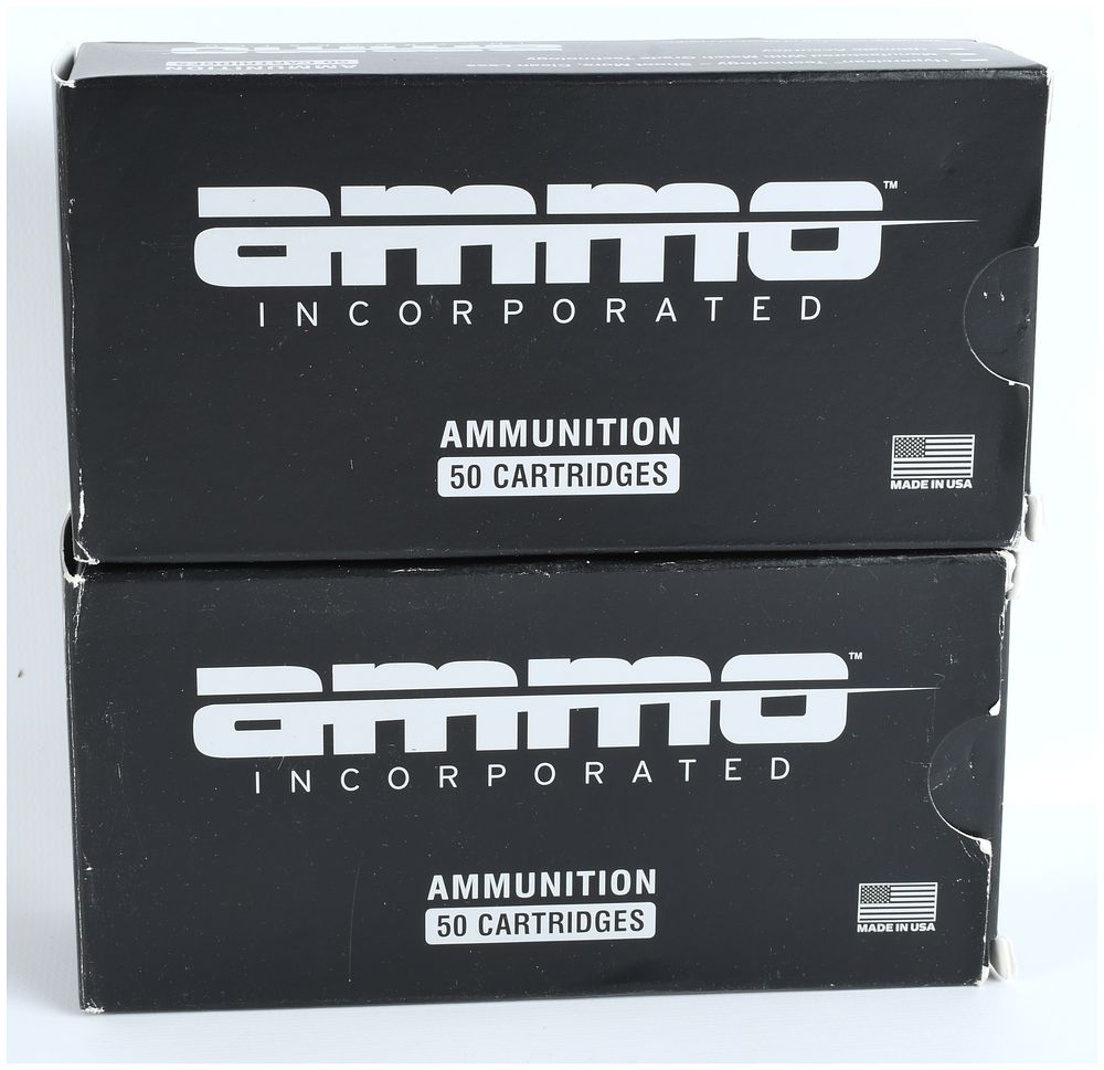 Lot 1168: Ammo Inc. .45 Colt 250 Grain TMC Ammunition, 100 Cartridges in Original Boxes
