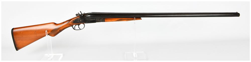 Lot 1188: Crescent Fire Arms Co. Exposed Hammer Double Barrel Shotgun, 30" Barrels, c. 1900