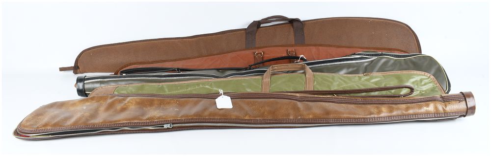 Lot 1240: A Collection of Five Vintage Rifle and Shotgun Cases