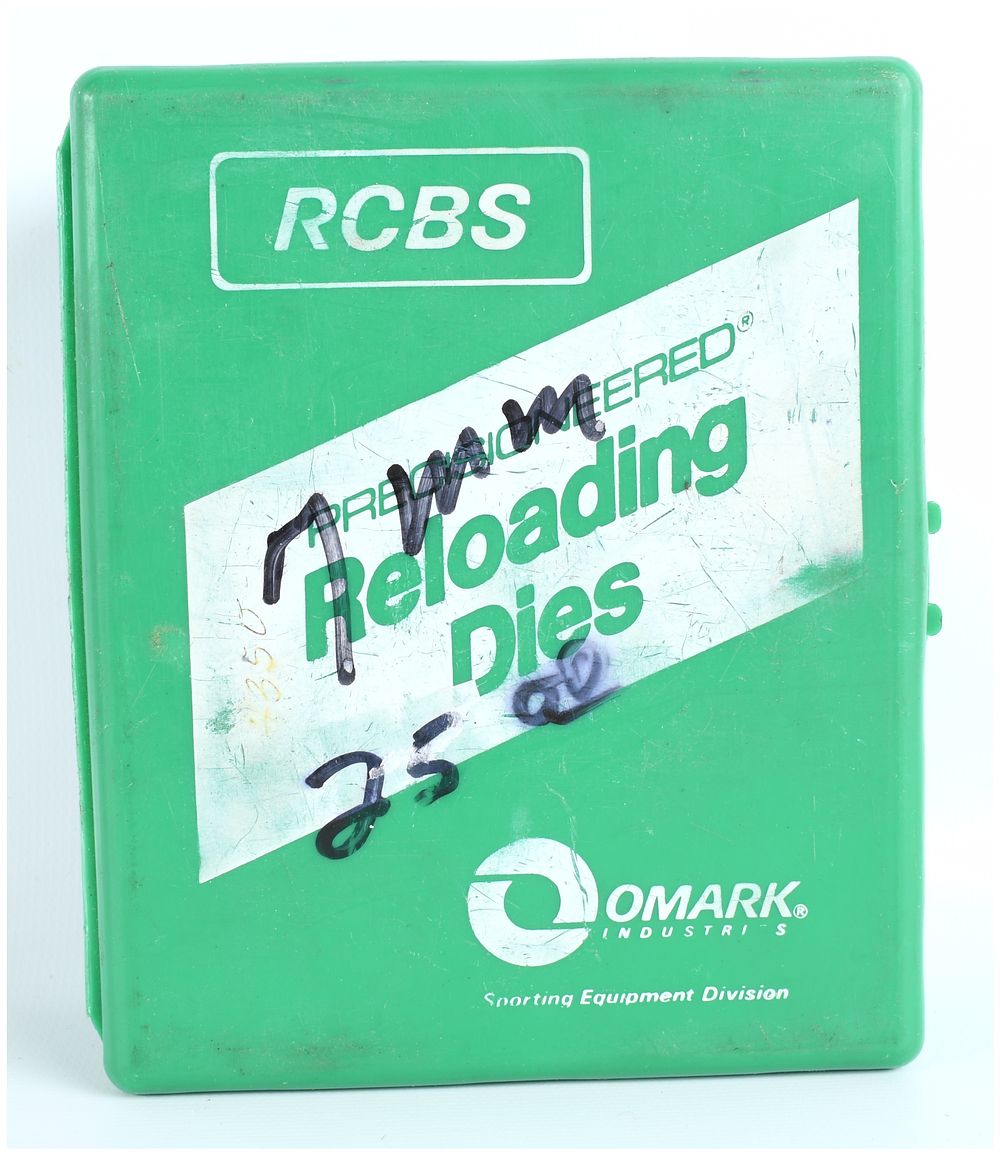 Lot 1268: RCBS Omark Industries Full-Length 2-Die Set for 7MM Remington Magnum, Circa 1977