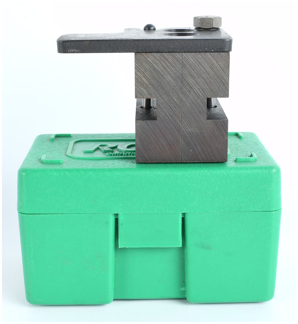 Lot 1364: RCBS Double Cavity Bullet Mold, .45 Caliber 300-Grain Flat Nose, circa 1980-2000