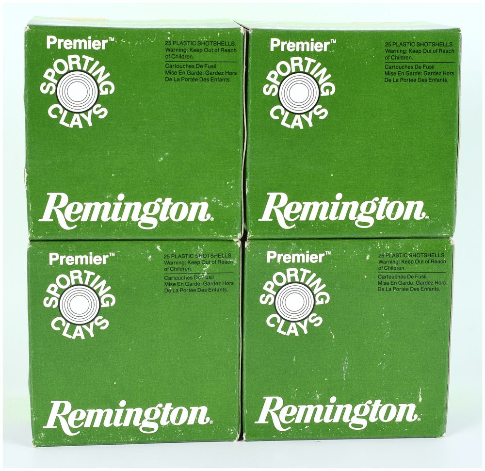 Lot 1378: Remington Premier Sporting Clays 28 Gauge Target Ammunition Lot SC28-8, Modern Production