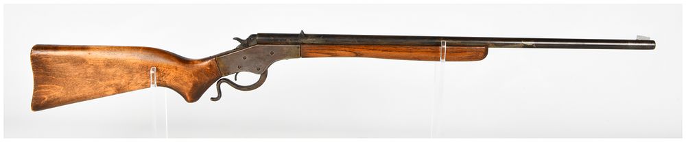 Lot 1482: J. Stevens Arms Company Crack Shot Model 26 Falling Block Rifle, Pat. 1913