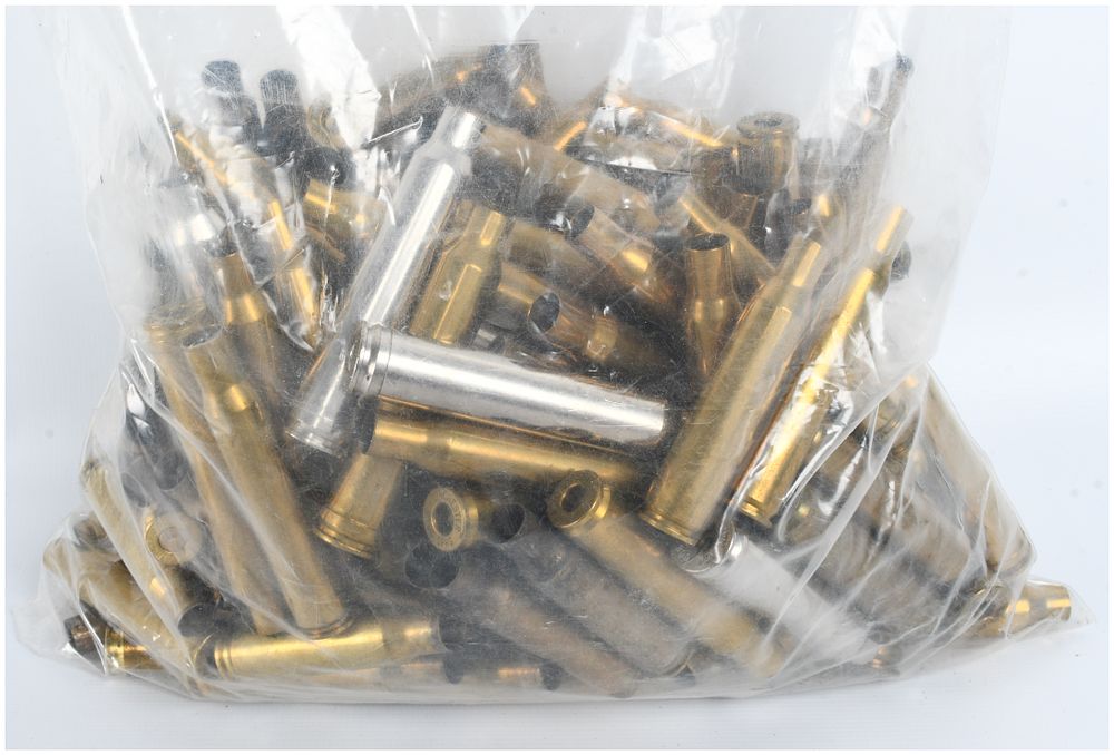 Lot 1510: 4 Lbs of Empty .300 Win Mag Brass Casings for Reloading