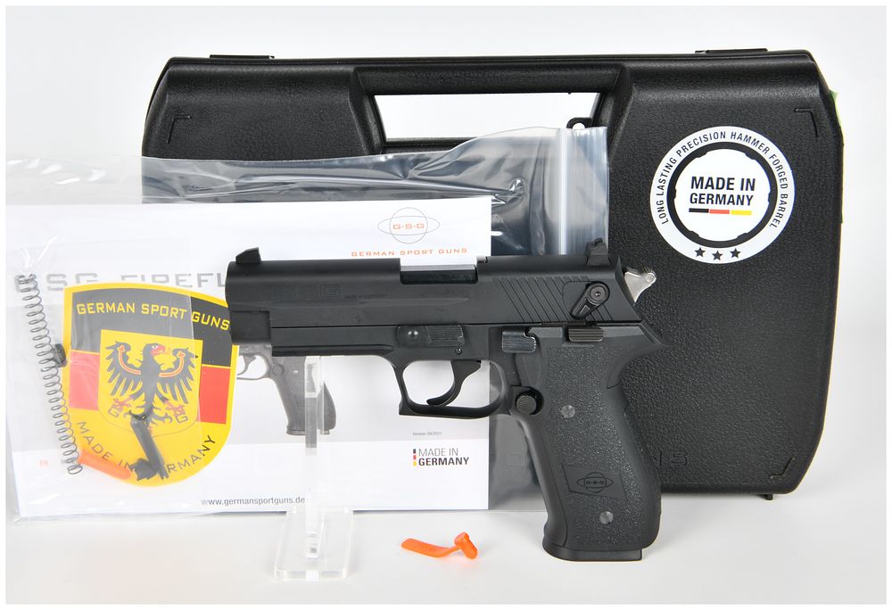 Lot 1515: GSG FireFly Semi-Automatic Pistol Caliber .22 L.R. Complete in Box Contemporary