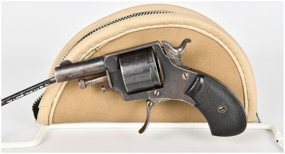 Lot 1557: Verney-Carron Freres Saint-Etienne Pocket Revolver with Folding Trigger, circa 1900