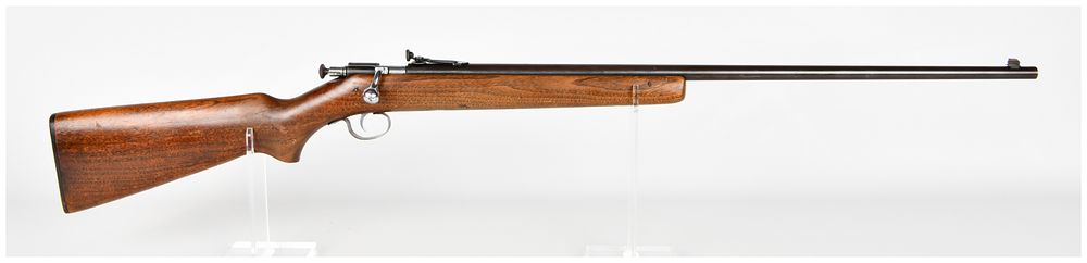 Lot 1566: Winchester Model 68 Single Shot Bolt Action Rifle .22 S/L/LR Circa 1934-1946