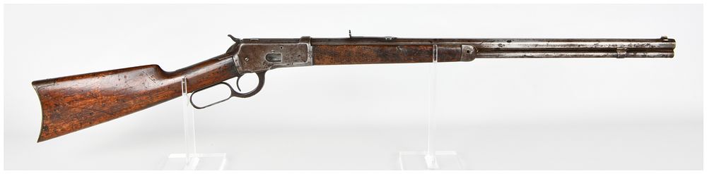 Lot 69: Winchester Model 1892 Lever Action Rifle .25-20 W.C.F. with Octagonal Barrel Antique