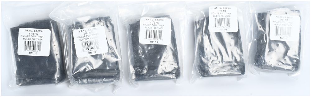 Lot 188: A Lot of 5 ProMag RM 10 AR-15 Magazines 5.56mm