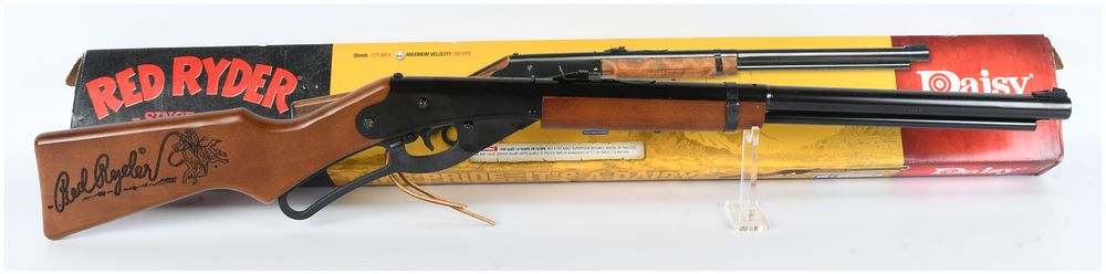 Lot 191: Daisy 1938 Red Ryder Lever Action Air Rifle .177 Caliber