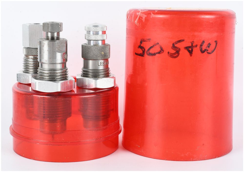 Lot 200: Lee Precision .500 S&W Magnum 3-Die Reloading Set
