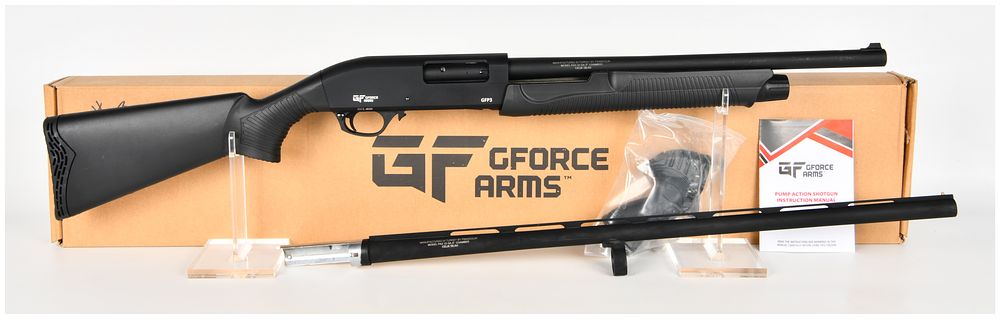 Lot 207: GForce Arms GFP3 Pump Action Shotgun 12 Gauge with 18.5 and 28 Inch Barrels