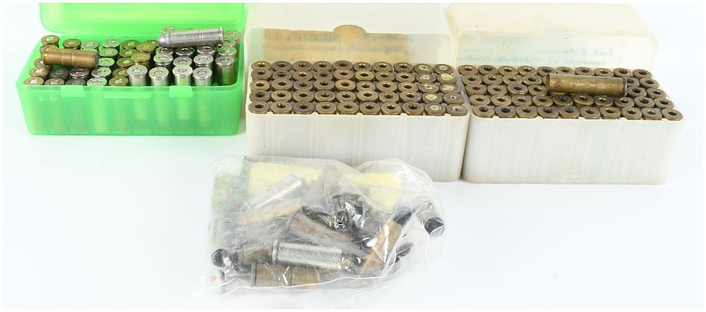 Lot 220: A Lot of 178 Mixed .38 Caliber Cartridges and Spent Casings