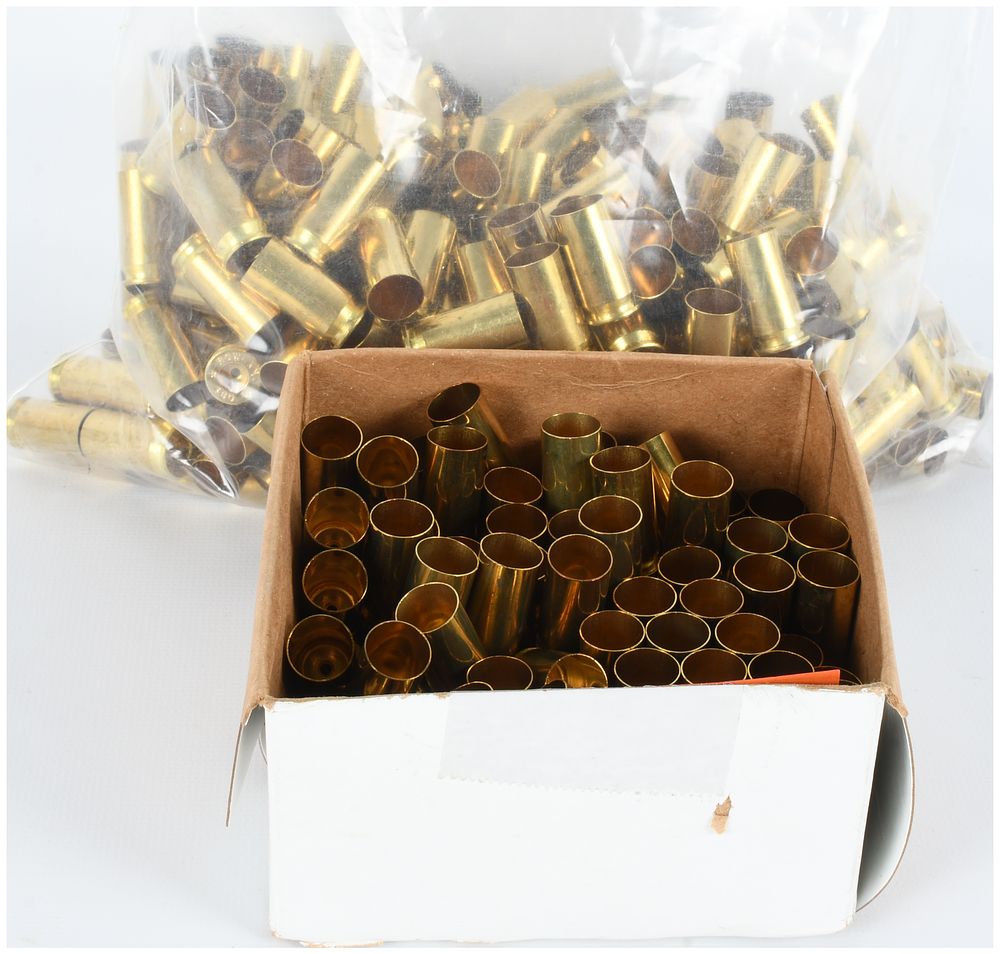 Lot 242: A Lot of 135 .460 Rowland Unprimed Brass Ammunition Casings