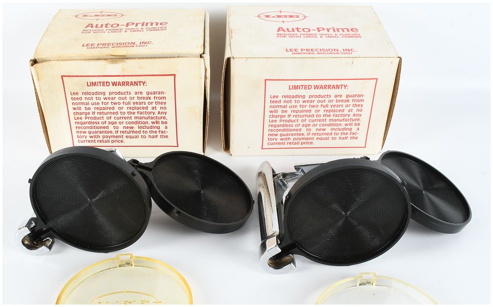 Lot 265: A Pair of Lee Auto-Prime Hand Actuated Priming Tools