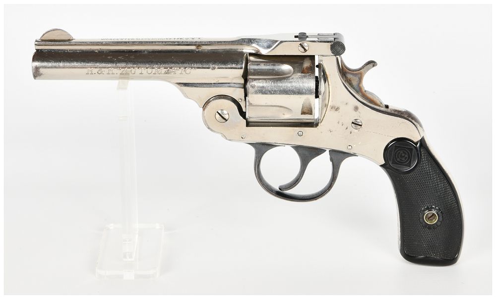 Lot 330: Harrington & Richardson Automatic Top-Break Revolver .38 S&W