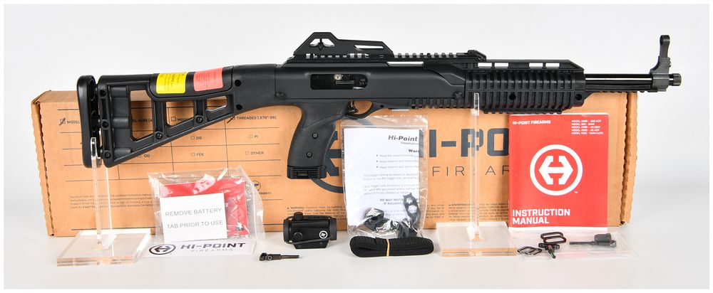 Lot 345: Hi-Point Firearms Model 4095TS Semi-Automatic Carbine .40 S&W with 17.5 Inch Barrel