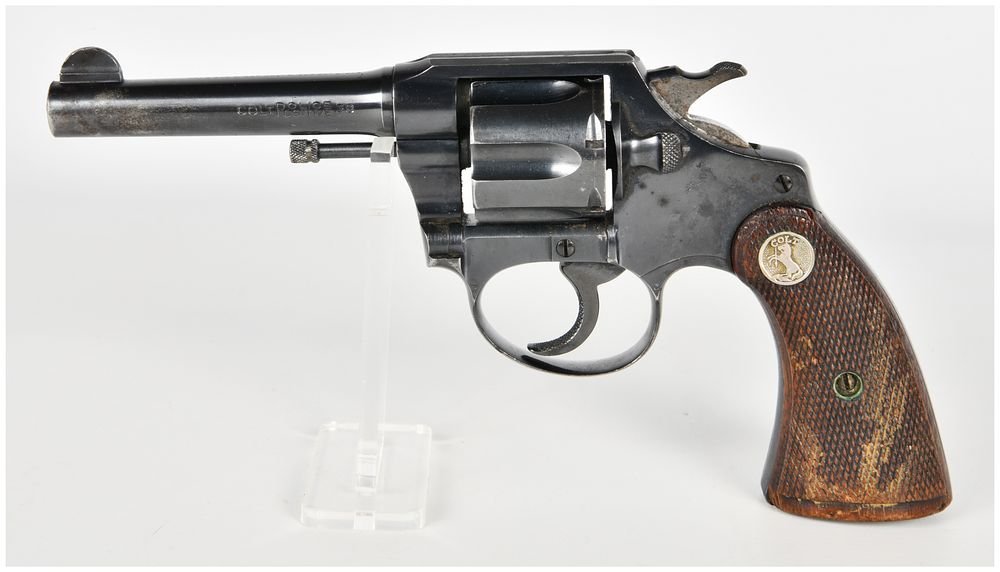 Lot 366: Colt Police Positive Double Action Revolver .38 Caliber with 4 Inch Barrel