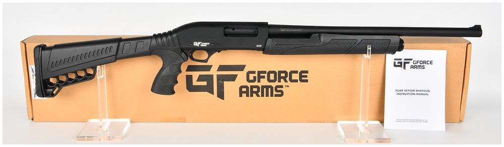 Lot 387: GForce Arms GF2P Pump Action Shotgun 12-Gauge with 19.5 Inch Barrel