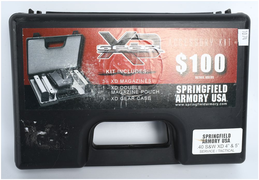 Lot 428: Springfield Armory XD Gear Accessory Kit .40 S&W with Three 12-Round Magazines