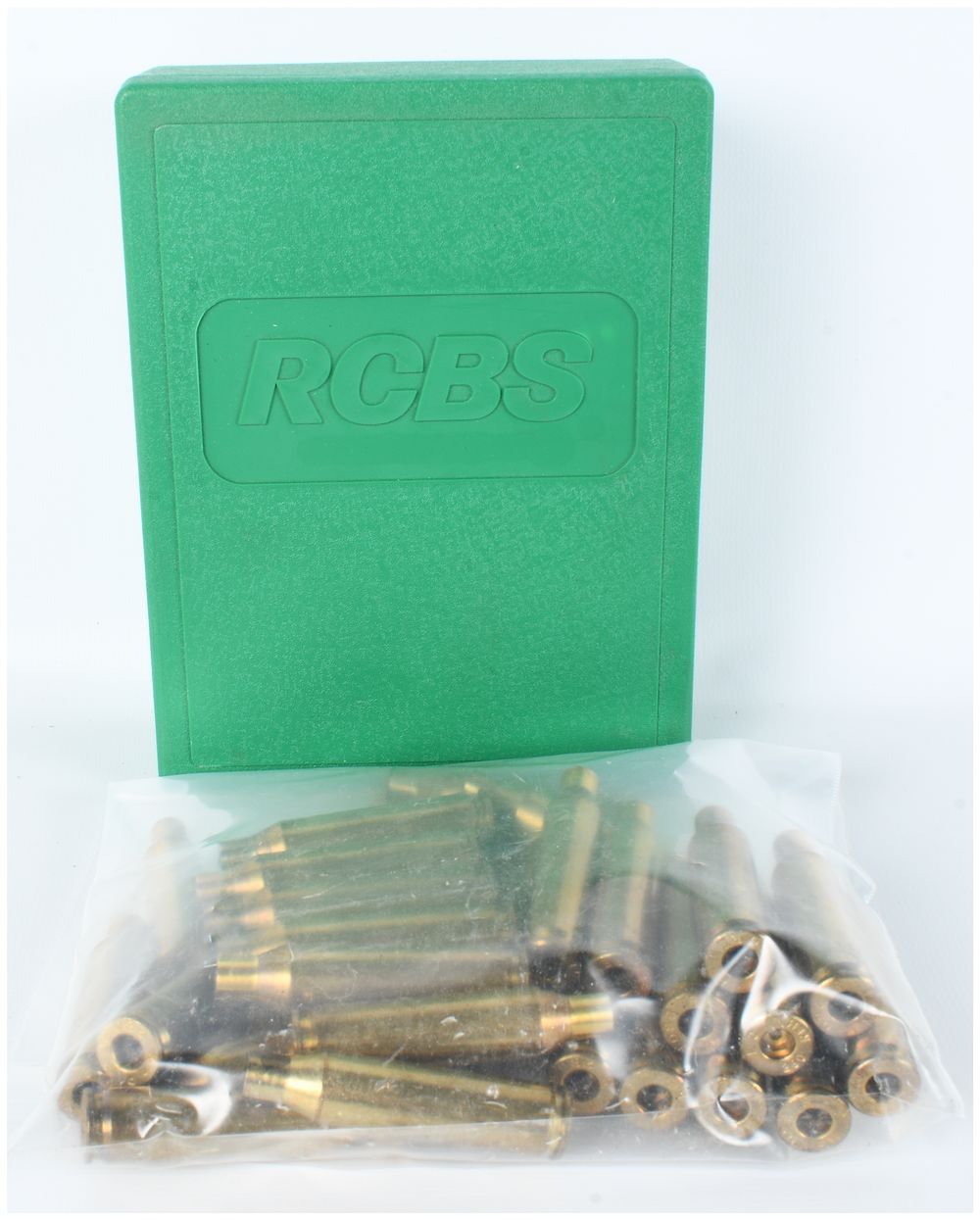 Lot 455: RCBS .260 Remington Full Length Two-Die Reloading Set and Brass Cases