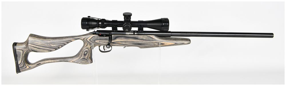 Lot 465: Savage Model 93R17 Bolt Action Rifle .17 HMR with 21 Inch Barrel