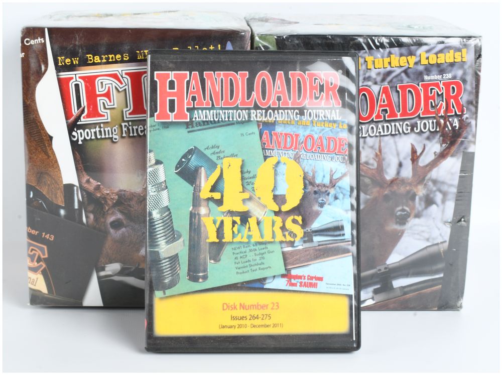 Lot 478: Wolfe Publishing. A Collection of Rifle and Handloader Periodicals, 1966-2011.