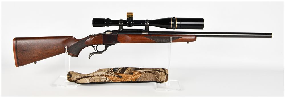 Lot 504: Ruger No. 1 Falling Block Single Shot Rifle .22 Rem BR with 24 Inch Barrel
