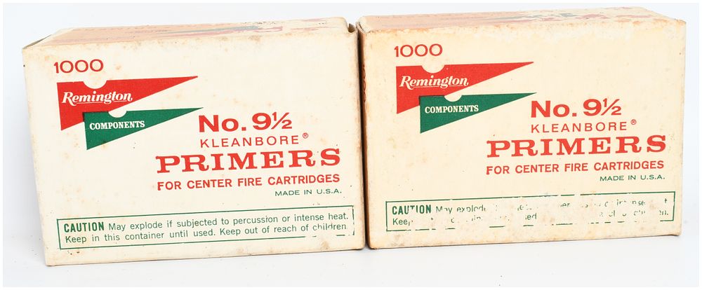 Lot 520: A Lot of 2000 Remington No. 9 1/2 Kleanbore Centerfire Primers