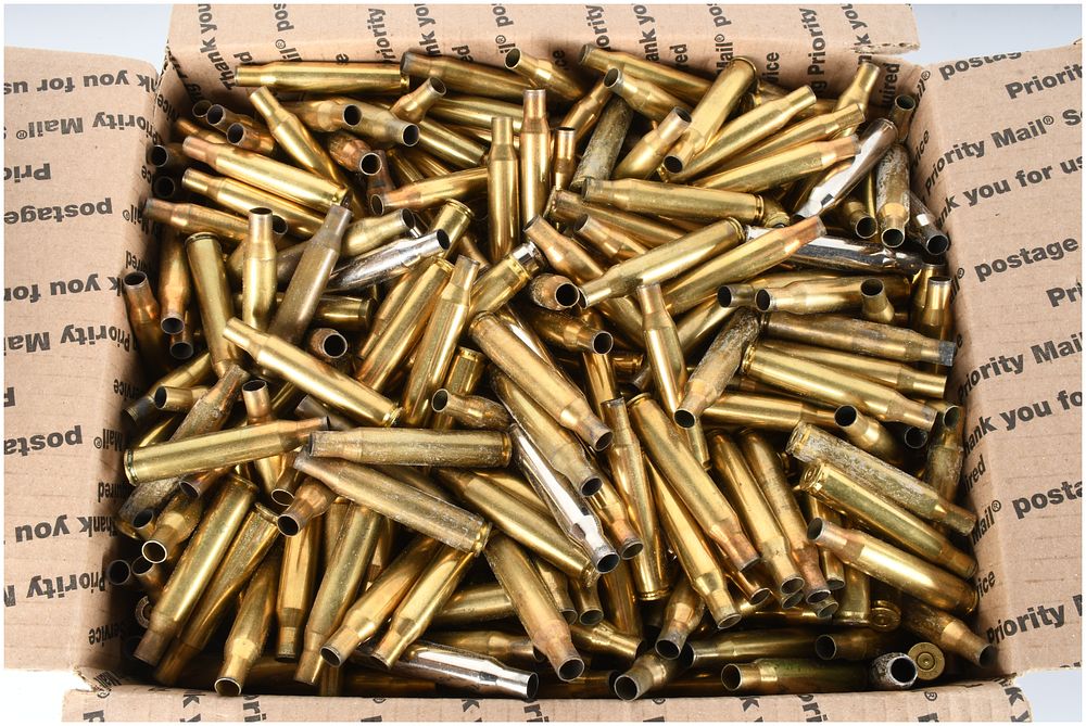 Lot 574: A Bulk Lot of Spent .270 Winchester Cartridge Casings
