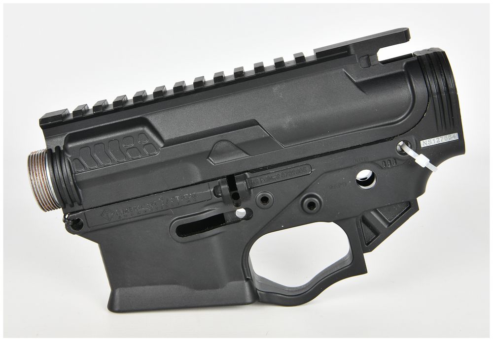 Lot 576: American Tactical Omni Hybrid Semi-Automatic Receiver Set Multi-Cal
