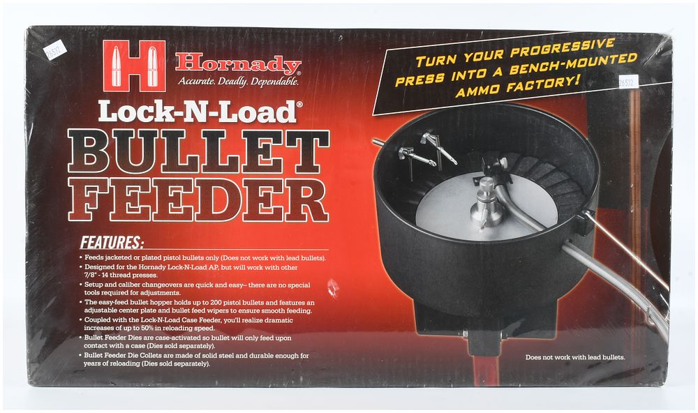 Lot 1013: Hornady Lock-N-Load Pistol Bullet Feeder