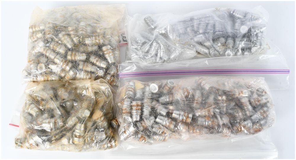Lot 1057: A Lot of 4 Bags of Cast Lead Projectiles