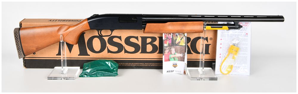 Lot 1074: Mossberg Model 500 Crown Grade Bantam Pump Action Shotgun 20-Gauge with 22 Inch Barrel