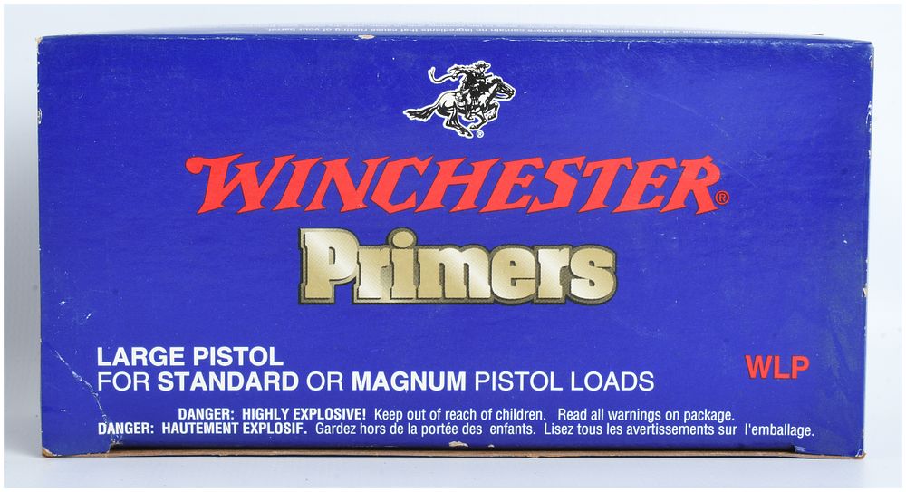 Lot 1102: Winchester WLP Large Pistol Primers 1000 Count