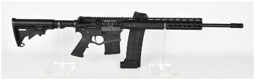 Lot 1104: American Tactical Omni Hybrid Semi-Automatic Shotgun .410 Gauge with 18 Inch Barrel