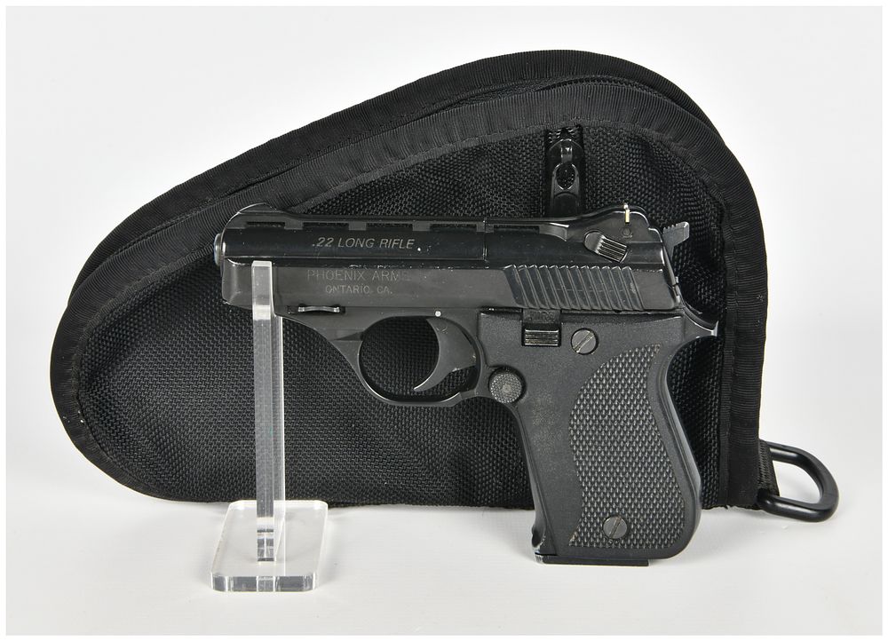 Lot 1113: Phoenix Arms Model HP22 Semi-Automatic Pistol .22 LR with 3 Inch Barrel
