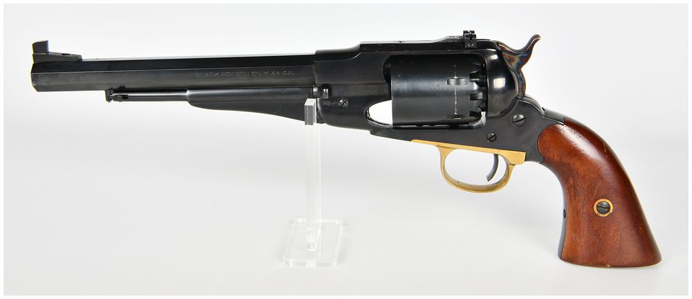 Lot 1131: F.lli Pietta Remington Model 1858 New Model Army Target Single Action Percussion Revolver .44 Caliber with 8 Inch Barrel
