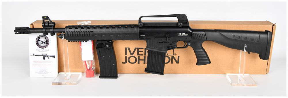 Lot 1134: Iver Johnson Stryker Semi-Automatic Shotgun 12-Gauge with 20 Inch Barrel