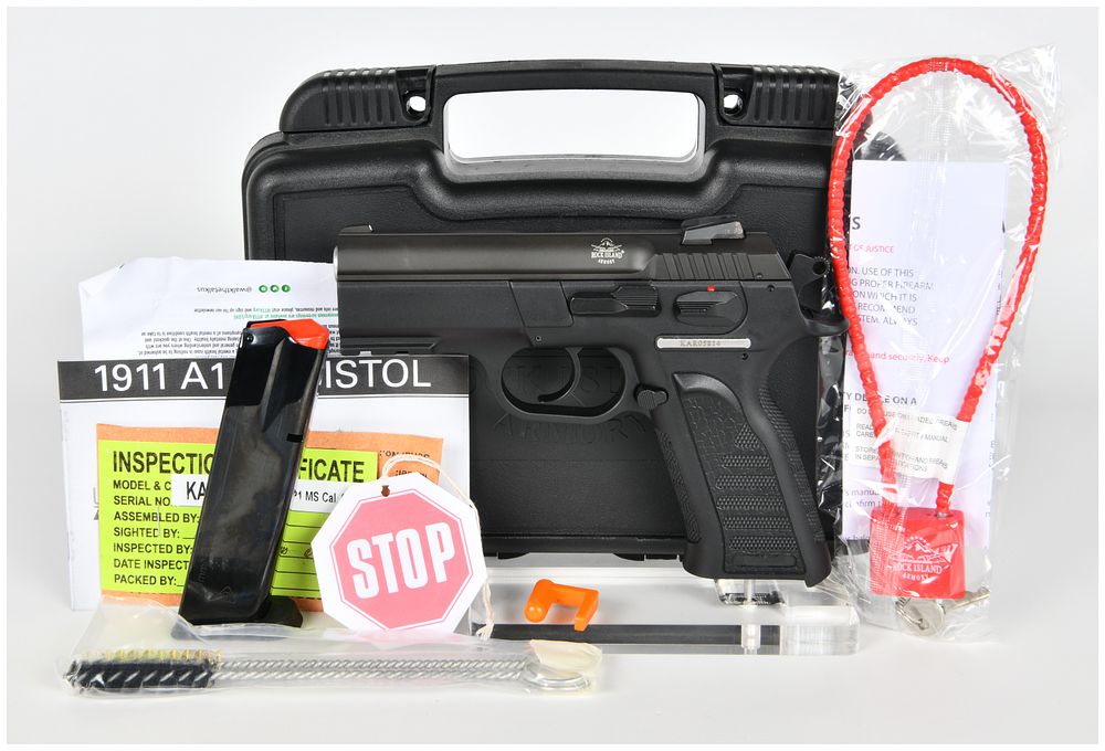 Lot 1146: Rock Island Armory MAPP1 MS Semi-Automatic Pistol 9mm with 3.8 Inch Barrel
