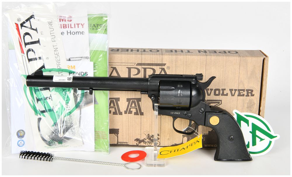 Lot 1239: Chiappa Firearms Model 1873 SAA Single-Action Revolver .17 HMR with 7.5 Inch Barrel