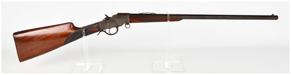 Lot 1260: Hopkins & Allen Ballard Falling Block Rifle Unknown Caliber with Octagonal Barrel